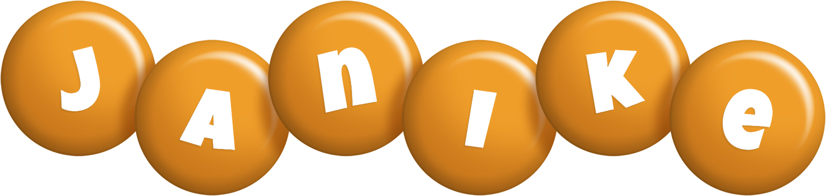 Janike candy-orange logo