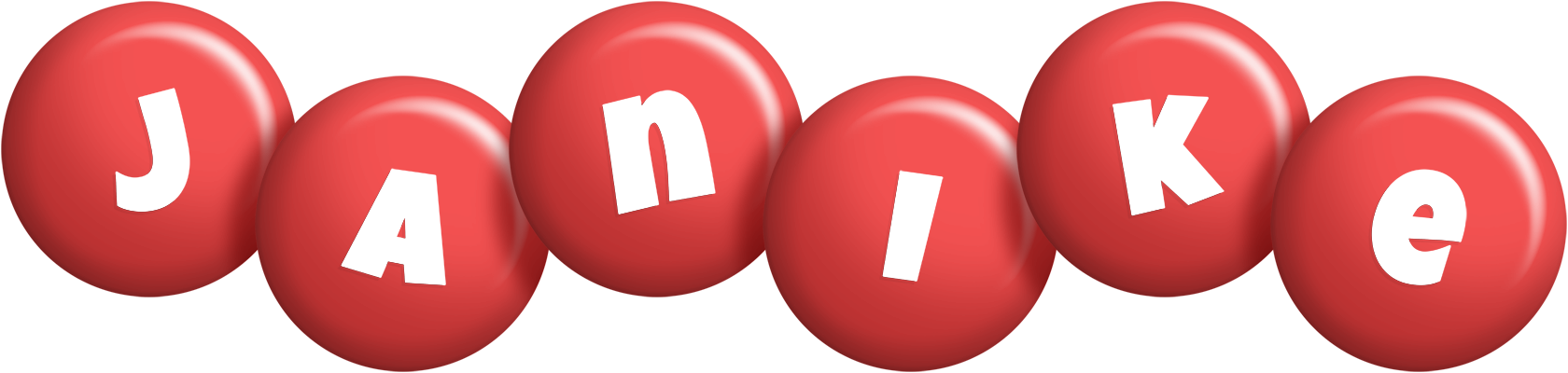 Janike candy-red logo
