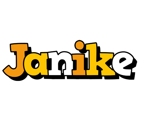 Janike cartoon logo