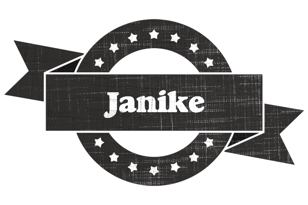 Janike grunge logo