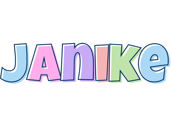 Janike pastel logo