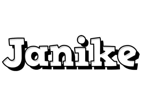 Janike snowing logo