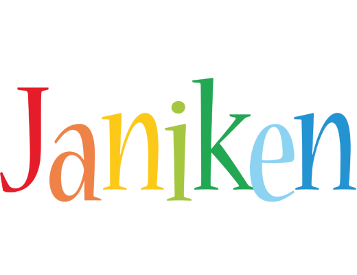 Janiken birthday logo