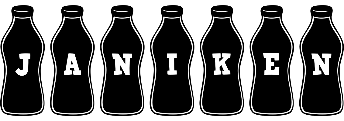 Janiken bottle logo