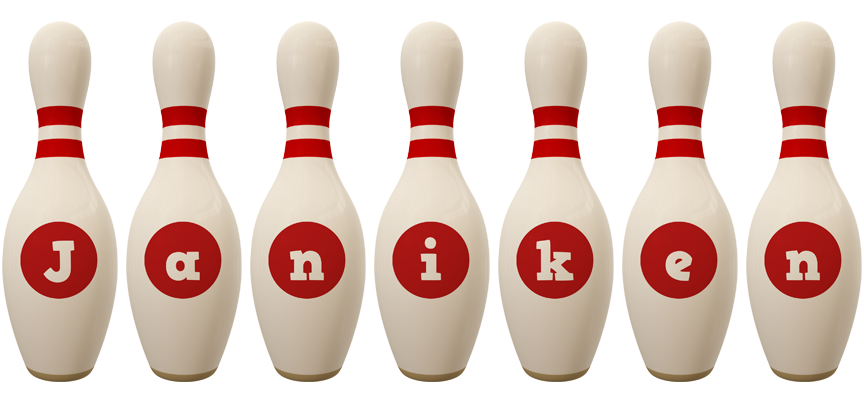 Janiken bowling-pin logo