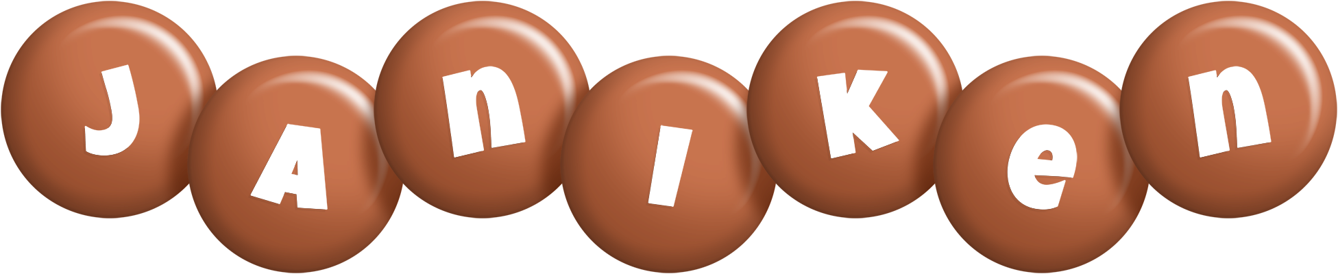 Janiken candy-brown logo