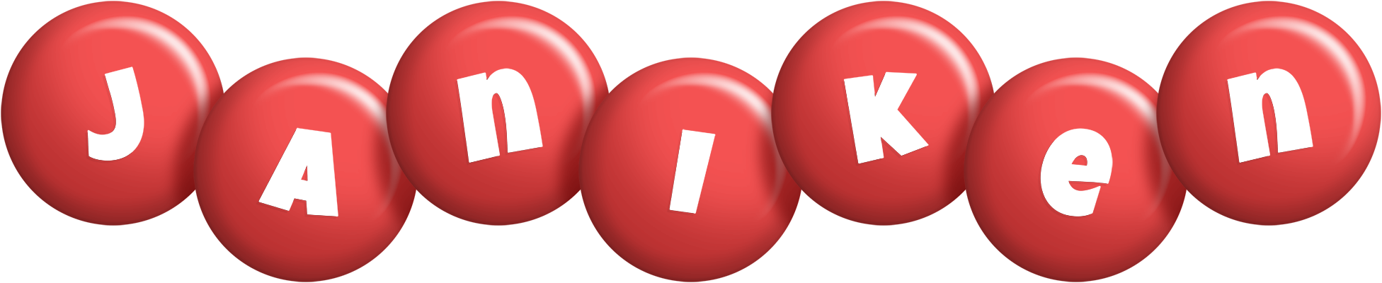 Janiken candy-red logo
