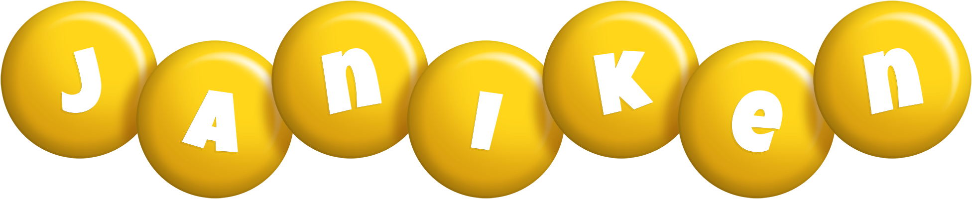 Janiken candy-yellow logo