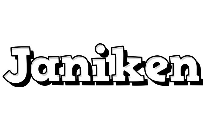 Janiken snowing logo