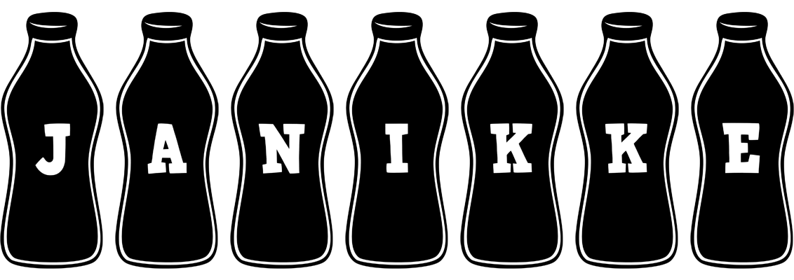 Janikke bottle logo