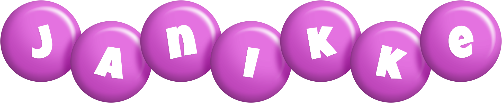 Janikke candy-purple logo