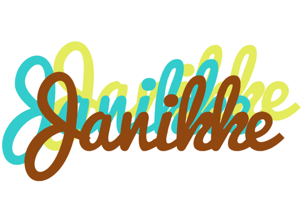 Janikke cupcake logo