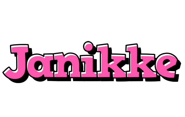 Janikke girlish logo