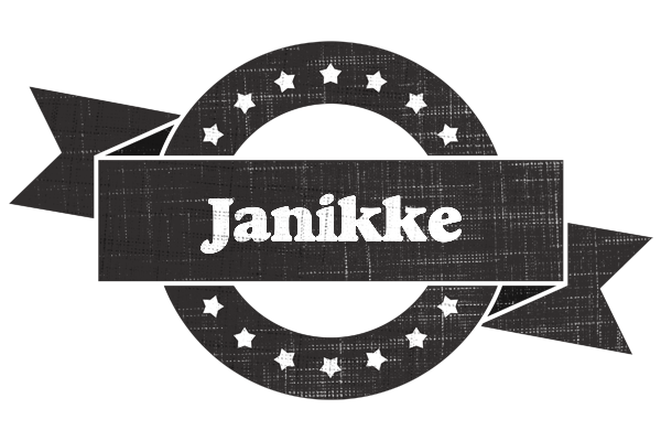 Janikke grunge logo