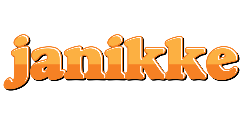 Janikke orange logo