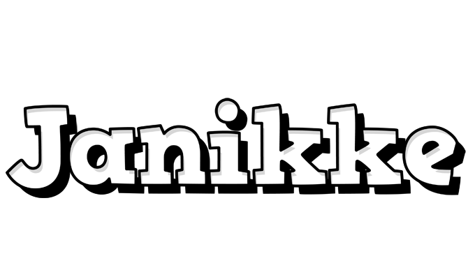 Janikke snowing logo