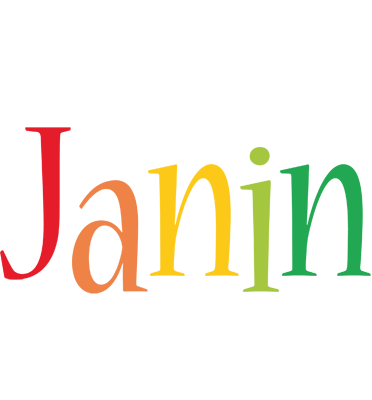 Janin birthday logo