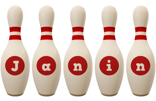 Janin bowling-pin logo