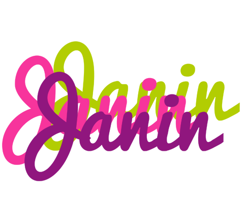 Janin flowers logo
