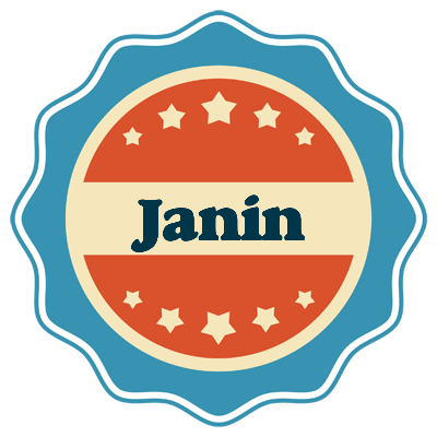 Janin labels logo