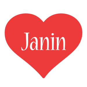 Janin love logo