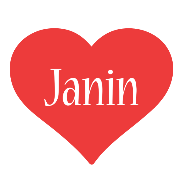 Janin love logo