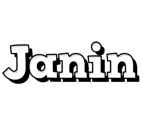 Janin snowing logo