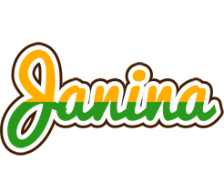 Janina banana logo