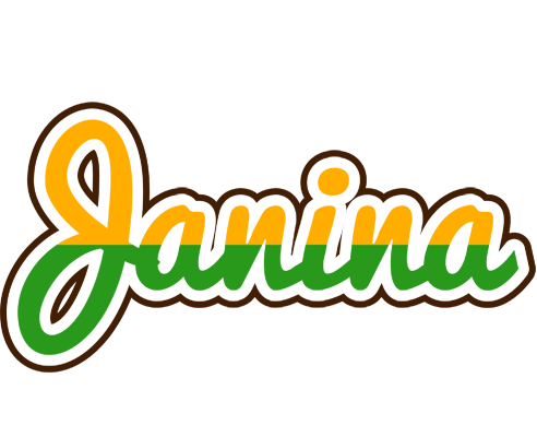 Janina banana logo