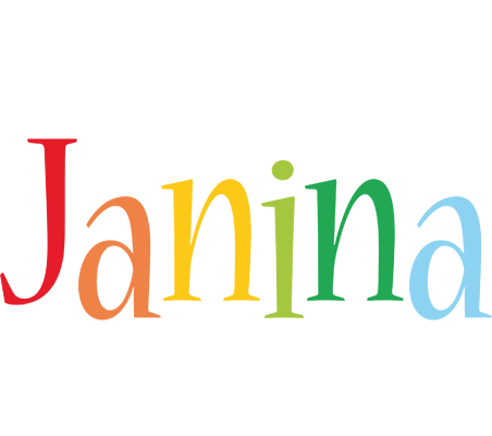 Janina birthday logo