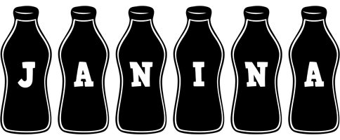 Janina bottle logo