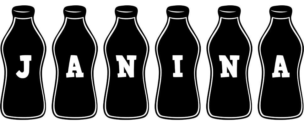 Janina bottle logo