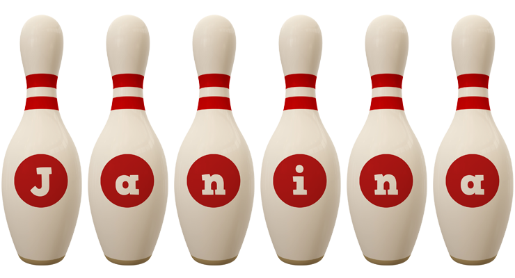 Janina bowling-pin logo