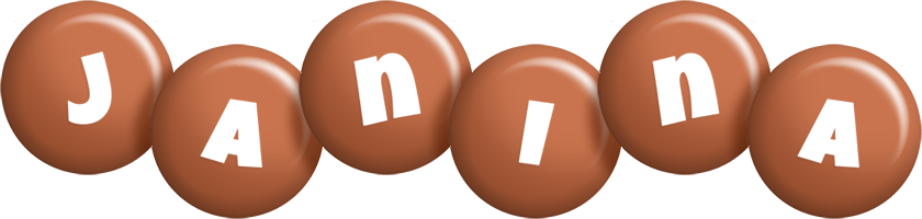 Janina candy-brown logo