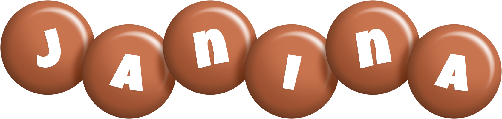 Janina candy-brown logo