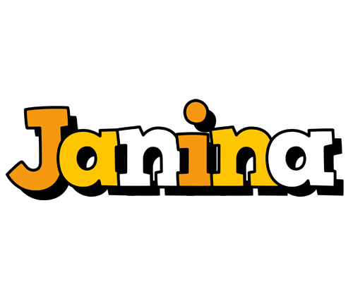 Janina cartoon logo