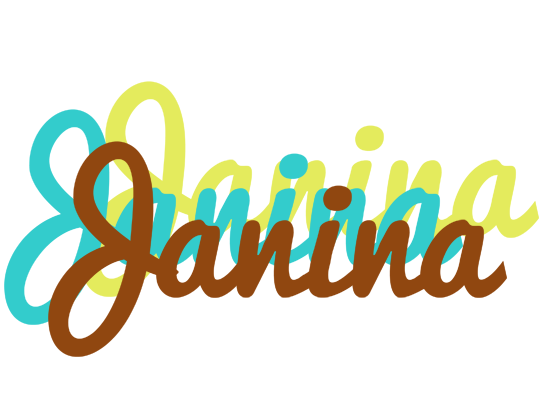 Janina cupcake logo