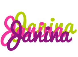 Janina flowers logo