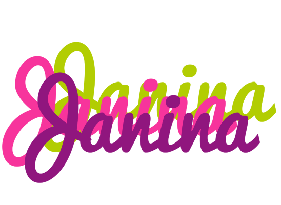 Janina flowers logo