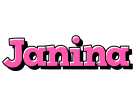 Janina girlish logo