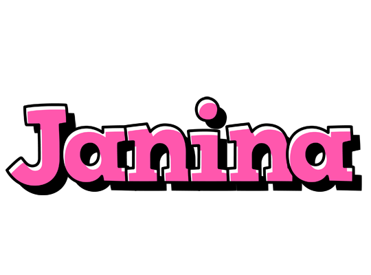 Janina girlish logo