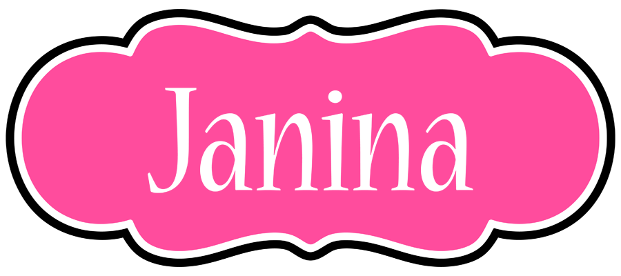 Janina invitation logo