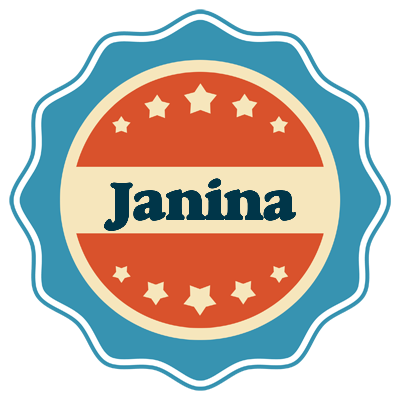 Janina labels logo