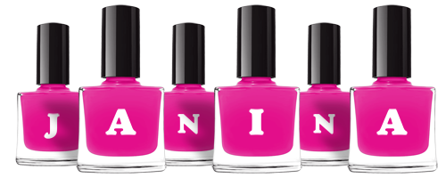 Janina nails logo