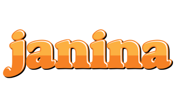 Janina orange logo