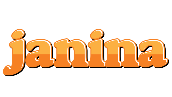 Janina orange logo