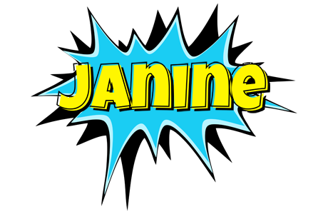 Janine amazing logo