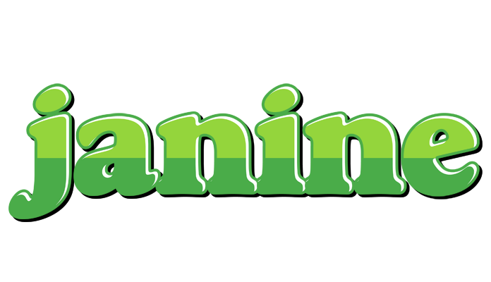 Janine apple logo