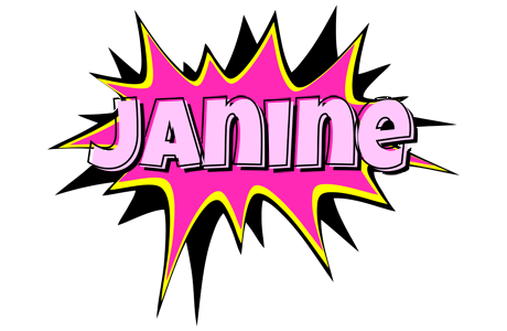 Janine badabing logo