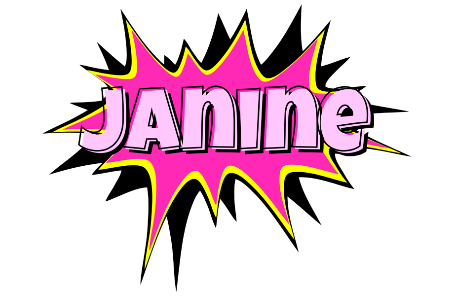 Janine badabing logo